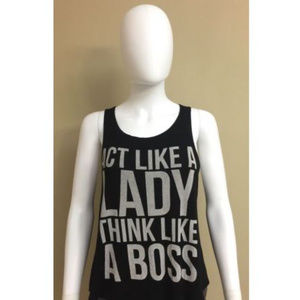 Sans Souci Size S Tank Top Think Like A Boss
